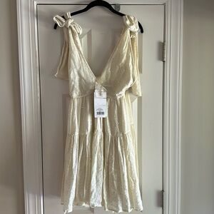 Sundress brand Tiered tie dress